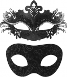 Oidea Maskerade Maske f&uuml;r Paare: Gl&auml;nzende Strass Metall Filigrane venezianische Party Masken Set Halloween Kost&uuml;m Karneval Masken f&uuml;r Damen und Herren
