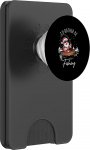 ICH W&Uuml;RDE Lieber Angeln Lustiger Weihnachtsmann, der Weihnachten fischt PopSockets PopWallet f&uuml;r MagSafe