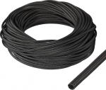 QUARKZMAN 30m Lange Kabelschutz Gewebeschlauch 4mm ID, Alkalifreie Glasfaserschlauch Isolierung Kabelschutzschlauch, Flexible Kabelschlauch Schwarz Hitzeschutzschlauch f&uuml;r Kabel Draht