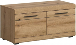 xonox.home - Scout Bench 90 x 44 x 40 cm Evoke tammepuust - Esiku m&ouml;&ouml;bel Esiku m&ouml;&ouml;bel Sissep&auml;&auml;suala garderoobikapp - Vastupidav ja vastupidav tugev konstruktsioon.