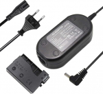 TKDY ACK-E8 Replacement Power Supply DR-E8 Charger for Canon EOS Rebel T5i T4i T3i T2i Kiss X6 Kiss X5 Kiss X4 700D 650D 600D 550D