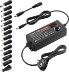 SHNITPWR Universaalne 3,5 V ~ 24 V toiteallikas 48 W 2 A AC/DC l&uuml;litatav toiteallikas 14 tk adapteripistikuga, 3,5 V kuni 24 V elektrooniliste seadmete, pildiraami, beebimonitori kaamera ja LED ribade jne jaoks.