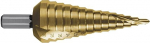 Ruko 101050-9T Stepped Drill High-Speed Steel and Titan-Nitrid Size 09