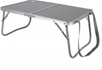 AKTIVE 63015 Kokkupandav madal laud, 60 x 40 x 25 cm, antratsiit, turvalukuga, alumiiniumkonstruktsioon, lauaplaat MDF-puidust, kandev&otilde;ime 20 kg, k&auml;epide ja kanderihm, telkimis- ja rannatarvikud.
