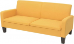 ZEYUAN 3-kohaline diivan 180 x 65 x 76 cm Kollane, Diivanid ja diivanid, Diivan, Diivan, Elutuba, Diivan teismeliste tuppa, Puhkus diivan, Diivan magamistuppa, Polsterdatud diivan, 244713