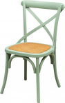 Biscottini Chaise Salle a Manger 86 x 42 x 46 cm - Chaise de Bar et Chaise Bistrot Bois - Chaise de Cuisine en Rotin - Meuble de Cuisine - Meuble Bois
