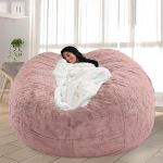 Bean Bag t&auml;iskasvanutele Lapsed Bean Bag ilma t&auml;itmine pehme &uuml;mmargune diivan kate Love Bag magamistoas lugemine tool 90cm pulber roosa
