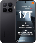 XIAOMI 17T Smartphone 12GB+512GB- Handy mit Android, 6,59 Zoll 120Hz Eye-Care Display, 6500mAh Silizium-Kohlenstoff-Akku, Leica 5X Telekamera, 67W HyperCharge, Schwarz, 3 Jahre Herstellergarantie