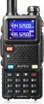 BAOFENG UV-5RM Plus amat&ouml;&ouml;rraadio Multi-Band Walkie Talkie, laetav k&auml;siraadio suure ulatusega, sageduse kopeerimine, Airband, peakomplekt, 2500 mAh aku