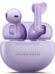 Urbanista Austin 2 True Wireless Earbuds - juhtmevabad Bluetooth 6.0 k&otilde;rvaklapid mitme punkti &uuml;hendusega, 25h aku, ENC mikrofon k&otilde;nedeks, IPX4 veekindlus ja puutetundlik juhtimine - lilla v&auml;rvi