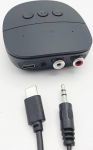 Bluetooth 5.2 vastuv&otilde;tja koos NFC adapteriga AUX/RCA Jack 3,5 mm traadita Bluetooth audioadapteri toetus USB TF kaartiga