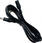 Sanhuii 1M DC pistik 2.5mm x 5.5mm DC pistikupesast emasele pikenduskaablile 12V CCTV traadita IP-kaamera must