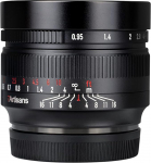 7artisans 50 mm F0.95 APS-C Portrait Mirrorless Camera Lens with Large Aperture Large Aperture Fixed for Sony A6500 A6300 NEX-3R NEX-5 A7R A7S