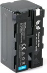 SK aku Sony NP-F750 | 4400 mAh - aku NP-F550 NP-F730 NP-F960 NP-F970 NP-F980 NP-F990 // v&auml;lklambid videovalgustid v&auml;lkmonitorid