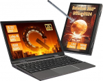 Mini s&uuml;learvuti, 2-in-1, 10,95 Zoll (25,4 cm), puuteekraan 2000 x 1200, Celeron N95 (bis zu 3,4 GHz), 16 GB DDR5, 960 GB SSD, Windows 11, 2X Typ - C, BT 5.0 (Grau, 16 G + 960 G SSD)