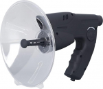 CHICIRIS Parabolic Microphone Monocular, Portable 8x Bird Hearing Device, Bionic Ear Sound Amplifier for Remote Viewing, 650 Feet