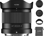 VILTROX 40mm F2.5 f/2.5 AF objektiiv Nikon Z-Mount objektiivile, laiatarbe t&auml;iskaadri autofookusobjektiiv, &uuml;hildub Nikon Z-Mount kaameratega Z5 Z50 Z6 Z6II Z7 Z7II ZFC Z30 Z9 Z8 ZF Z6II