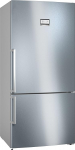 Bosch KGN86AIDR, Series 6, XXL Standing Fridge-Freezer, 186 x 86 cm, 479 L Cool & 152 L Freezer, NoFrost, VitaFresh XXL, PerfectFit, Brushed Steel