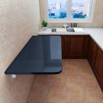 Kokkupandav seinalaud, kompaktne s&ouml;&ouml;gi- ja arvutilaud, ruumi s&auml;&auml;stev v&auml;ike k&ouml;&ouml;gi- ja pesulaud koju, restorani, kontorisse