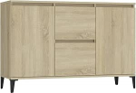 vidaXL Sonoma tamme k&uuml;ljepaneel 104 x 35 x 70 cm Puidu materjal