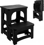 Cioquli 2 astmeline kokkupandav kokkupandav v&auml;ljaheide lastele ja t&auml;iskasvanutele, kandev&otilde;ime 300 naela, kokkupandav kaasaskantav v&auml;ljaheide koos libisemisvastaste astmetega k&ouml;&ouml;gi, vannitoa, kontori, haagissuvila ja v&auml;litingimustes kasutamiseks