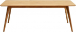 Kare Design Memo laud, pruun, 6-8 inimest, FSC sertifitseeritud, Skandinaavia disain, kvaliteetne, ajatu, s&ouml;&ouml;gilaud, elutuba, t&auml;ispuit, 75 x 200 x 90 cm (K x L x S)