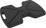 Unilux UpDown Footrest for Sitting or Standing Desks, Anti-Slip Design, Black