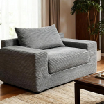 Generisch kokkupandav diivanvoodi, v&auml;ike, 120 cm lai, n&ouml;&ouml;rita diivan, mitmek&uuml;lgne p&otilde;randakohver, magamistool koos pehmendusega, v&auml;ikestesse ruumidesse, magamistuppa ja elutuppa, hall