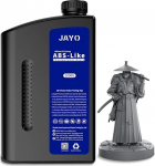 JAYO 3D Printer Resin 2 kg, ABS-Like Resin 405 nm UV Standard Rapid Resin for 4K/6K/8K LCD/DLP/SLA 3D Printing, Non-Brittle, High Precision, Low Odour, Dark Grey, 2000 g