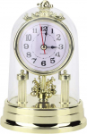 Mumusuki Table Clocks, Grandfather Clock, Nostalgic Decorative Vintage Living Room Clock with Cover, Plastic Clock for Standing as Mantel Clock, Antique Rotating Pendulum Clock Decoration, Gift Idea