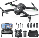 Holy Stone GPS Drone with Camera 4K for Beginners, HS460 Drones with 26 Minutes Long Flight Time, Brushless Motor, Follow Me, Return, 5G FPV Transmission, Foldable Camera Drone Under 249 g for Adults