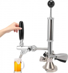 4-tolline &otilde;llet&uuml;nni peopump, roostevabast terasest &otilde;llet&uuml;nni kraan koos &otilde;hupumba ja jaoturiga, t&uuml;nni &otilde;lle Kegerator pump piknikutele, pidudele v&otilde;i telkimisele