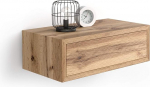 MOBILI FIVER, Riccardo Bedside Table Rustic Oak Made In Italy