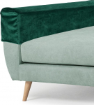 hankimise kaart Diivan Armrest Cover, Stretch Diivan Armrest Cover koos Twisted Nails, Scratch Resistant m&ouml;&ouml;bli kaitsja diivanid toolid, roheline