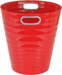 Waytex 931074 Office Bin Red - plastist pr&uuml;gikast kaasaegse disainiga kontorisse, magamistuppa, vannituppa - mahutavus 12,5 L - v&auml;rv punane