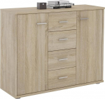 CARO-M&ouml;bel Jamie Sideboard, kontorim&ouml;&ouml;bel 2 ukse ja 4 sahtliga