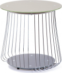 Links Rivoli 50100160 Kohvilaud l&auml;bim&otilde;&otilde;t 50 cm klaasist Cappuccino