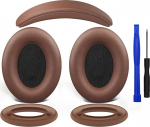 SOULWIT k&otilde;rvapadjad + peapael peapael + silikoonist k&otilde;rvapadjad kaitsekatted, asendustarvikute komplekt Bose QuietComfort 15 (QC15)/QuietComfort 2 (QC 2) k&otilde;rvaklappidele