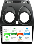 MISONDA 4G + 64G Double DIN Android 14 autoraadio Nissan Qashqai J10 2006-2016, DSP + Carplay, toetab DAB+, WLAN, BT, GPS, AUX, MirrorLink, WiFi, Fast Boot, RDS, Bluetooth