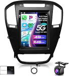 4G + 64G Android autoraadio Buick Regal 2009-2013/Opel Insignia 2009-2013 9,7-tolline puuteekraaniga raadioauto traadita Carplay Android auto peeglilink WiFi GPS Bluetooth FM/RDS/EQ tagantvaate kaameraga