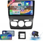 8 Core 2 + 64G Hodozzy Carplay autoraadio Citro&euml;n C4 DS4 2013-2017 Android autoradio 2 DIN koos satelliitnavigatsiooniga, 10-tolline puuteekraan Android Car/Mirror Link/WiFi/GPS/RDS/FM/Bluetooth/USB + Canbusiga