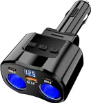 Auto PD 30 W QC 18 W USB-laadija, auto sigaretis&uuml;&uuml;taja adapter USB-pesa 12/24 V koos l&uuml;litiga, 12 V ~ 24 V s&otilde;idukitele, RV, paat, mootorratas, maastur, veoauto, haagissuvila, meres&otilde;iduki (Plug and Play 90 W Max.)