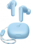 soundcore by Anker P20i juhtmevabad Bluetooth k&otilde;rvaklapid, 10 mm juht, Bluetooth 5.3, reguleeritav EQ, 30 tundi m&auml;nguaega, IPX5 veekindel, 2 mikrofoni koos AI-ga, saab kasutada eraldi (helesinine)