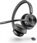 Poly Voyager 4320 traadita UC peakomplektid - Stereok&otilde;rvaklapid m&uuml;ravastase mikrofonivarrega - &uuml;hendamine PC/Mac/Mobiiliga Bluetoothi kaudu - &uuml;hildub Teams, Zoom ja teistega