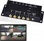 Auto Wayfeng WF&reg; IR control 4 kaamerat Video Control Autokaamerad Image Switch Combiner Box vasakule vaate paremale vaate eesmine tagumine parkimiskaamera kast
