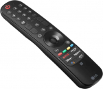 LG MR22GN Magic Remote Control LG TV mudelitele 2021/2022, sisseehitatud mikrofon, &uuml;hildub Alexa ja Google'iga, must