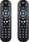 Gvirtue 【Pack of 2】Ajavahetuspult, mis &uuml;hildub k&otilde;igi Sky Q Box, Sky Q TV Box, Sky Q Mini Box ja Sky Q Silver Box (mitte puutetundlik, ilma h&auml;&auml;ljuhtimiseta).