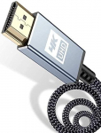 sweguard 4K HDMI kaabel 7,5 meetrit, HDMI kaabel 4K @ 60Hz 18Gbps L&uuml;hike 50 cm Kiire HDMI 2.0 kaabel kulditud &uuml;hendused Ethernet / audio tagasikanaliga, &uuml;hildub video 4K UHD 2160p, HD