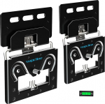 Supcline Ultra Slim TV seinakinnitus, mis &uuml;hildub 14-80-tollise 4K LED LCE OLED lamedate televiisorite ja kuni 50 kg kaaluva raamiga, lame profiiliga telerihoidik, minimalistlik v&auml;limus, sobib igasse interj&ouml;&ouml;ri