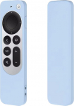 Apple TV Siri kaugjuhtimispult - Silikoonist kaugjuhtimispult Apple TV 4K / HD Siri kaugjuhtimispuldi jaoks (2. p&otilde;lvkond/3. p&otilde;lvkond) - sinine